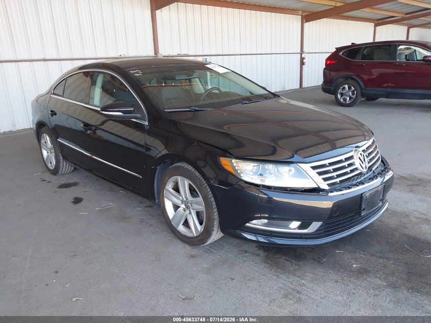 2013 Volkswagen Passat cc VIN WVWBP7AN4DE525482 IAAI salvage auction — LEFT FRONT, Salvage Title, sold $150 on 2026-07-30 (photo 1)