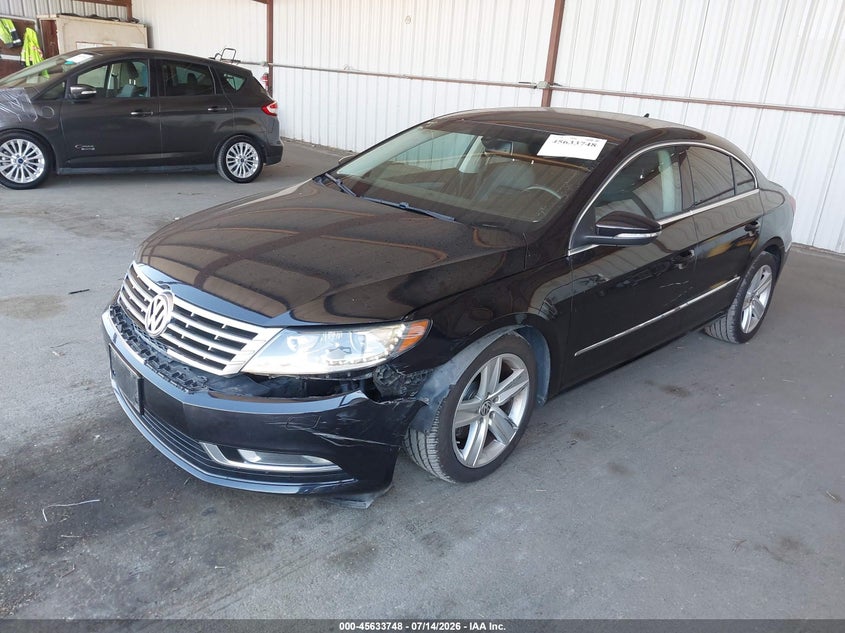 2013 Volkswagen Passat cc VIN WVWBP7AN4DE525482 IAAI salvage auction — LEFT FRONT, Salvage Title, sold $150 on 2026-07-30 (photo 2)
