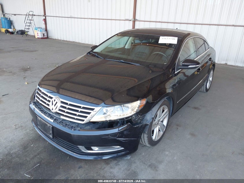 2013 Volkswagen Passat cc VIN WVWBP7AN4DE525482 IAAI salvage auction — LEFT FRONT, Salvage Title, sold $150 on 2026-07-30 (photo 6)