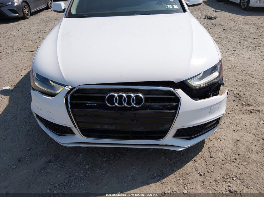 2015 Audi A4 VIN WAUBFAFLXFN012311 IAAI salvage auction — NORMAL WEAR, Clear (Pennsylvania), sold $1,450 on 2026-07-24 (photo 6)