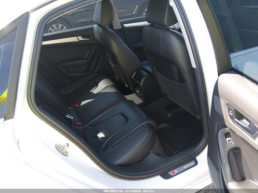 2015 Audi A4 VIN WAUBFAFLXFN012311 IAAI salvage auction — NORMAL WEAR, Clear (Pennsylvania), sold $1,450 on 2026-07-24 (photo 8)