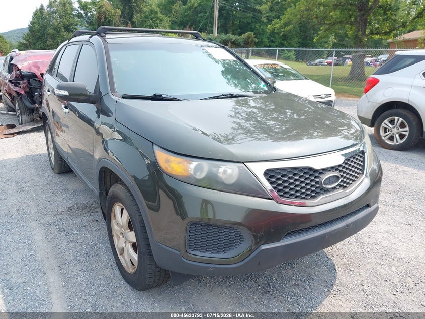 2013 Kia Sorento VIN 5XYKT3A14DG332709 IAAI salvage auction — NORMAL WEAR, Clear (Virginia), sold $1,100 on 2026-07-28 (photo 6)