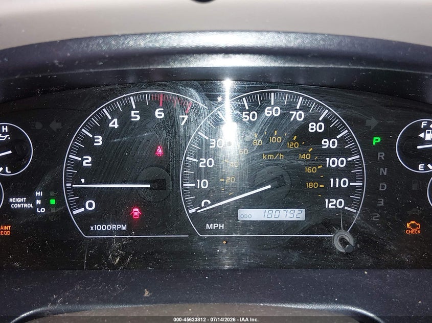 2005 Toyota Sequoia VIN 5TDBT48A25S251417 IAAI salvage auction — NORMAL WEAR, Clear (Minnesota), sold $575 on 2026-07-29 (photo 7)