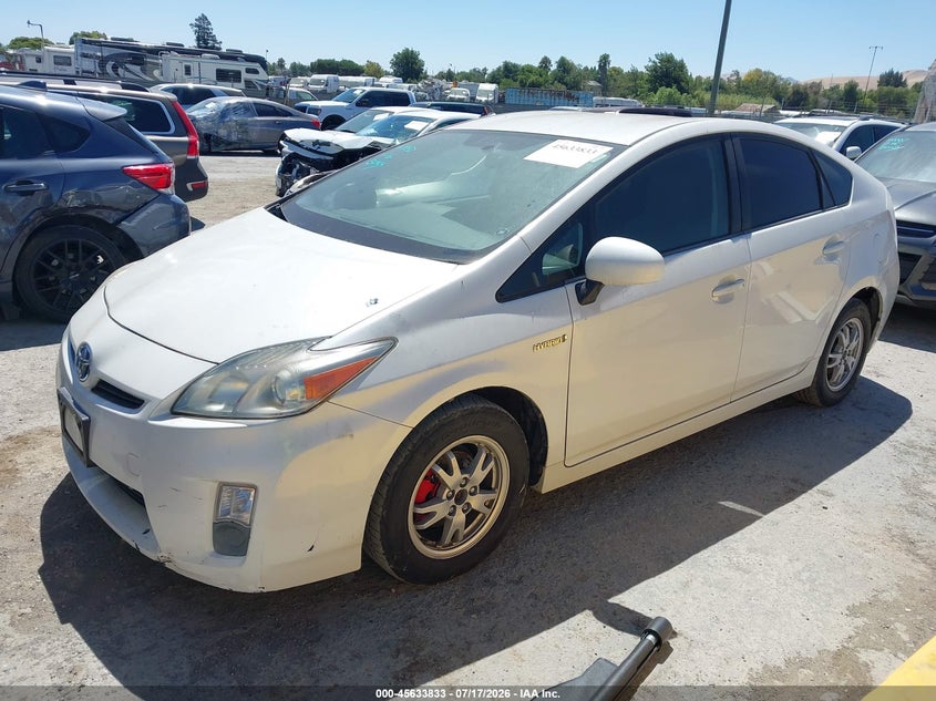 2010 Toyota Prius VIN JTDKN3DUXA0221468 IAAI salvage auction — NORMAL WEAR, Clear - Dealer Only (California), sold $25 on 2026-07-23 (photo 2)