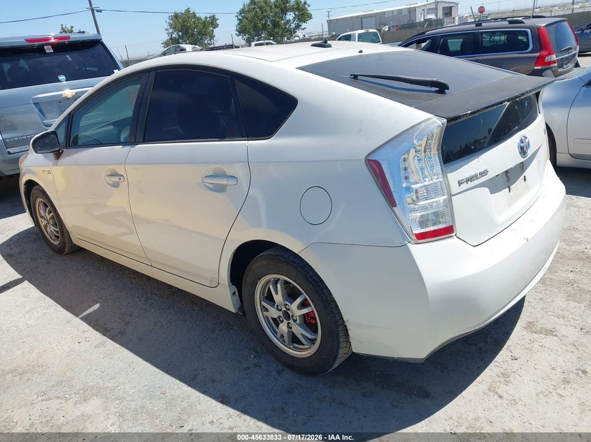 2010 Toyota Prius VIN JTDKN3DUXA0221468 IAAI salvage auction — NORMAL WEAR, Clear - Dealer Only (California), sold $25 on 2026-07-23 (photo 3)