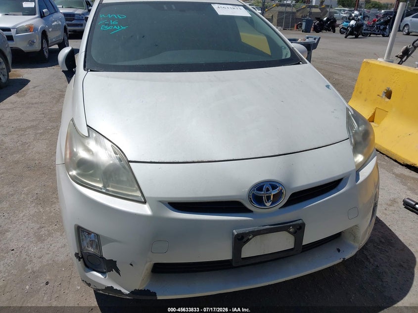 2010 Toyota Prius VIN JTDKN3DUXA0221468 IAAI salvage auction — NORMAL WEAR, Clear - Dealer Only (California), sold $25 on 2026-07-23 (photo 6)