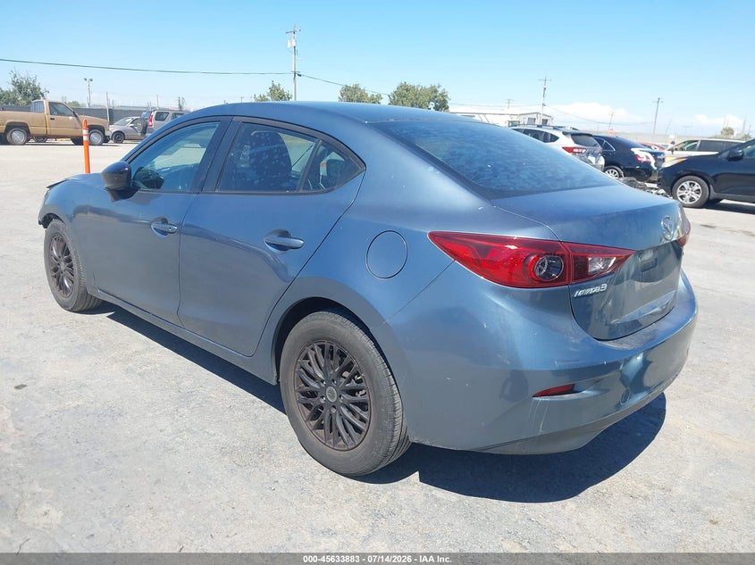 2015 Mazda 3 VIN JM1BM1T72F1226751 IAAI salvage auction — FRONT END, Salvage Title, sold $575 on 2026-08-01 (photo 3)