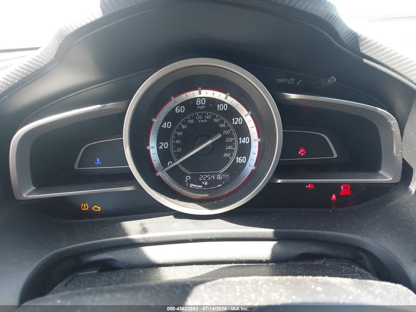 2015 Mazda 3 VIN JM1BM1T72F1226751 IAAI salvage auction — FRONT END, Salvage Title, sold $575 on 2026-08-01 (photo 7)