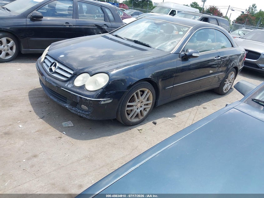 2008 Mercedes-benz Clk-class VIN WDBTJ56H58F244772 IAAI salvage auction — NORMAL WEAR, Clear-Dealer Only (Montana), sold $425 on 2026-08-17 (photo 2)