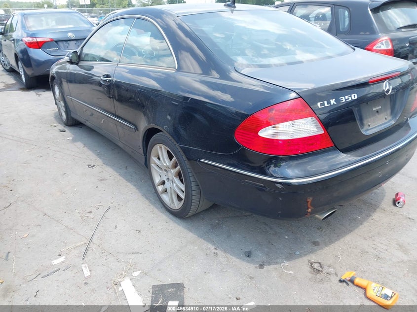 2008 Mercedes-benz Clk-class VIN WDBTJ56H58F244772 IAAI salvage auction — NORMAL WEAR, Clear-Dealer Only (Montana), sold $425 on 2026-08-17 (photo 3)