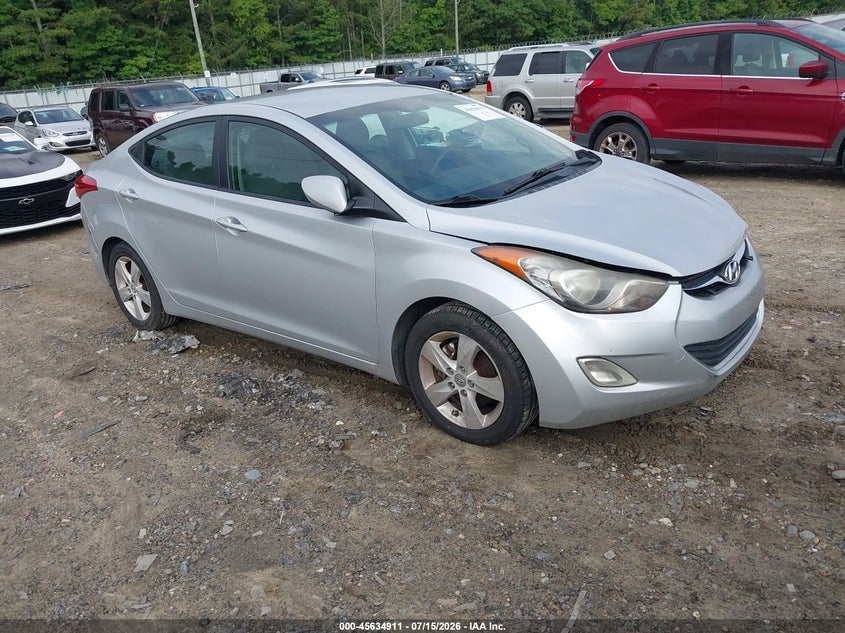 2012 Hyundai Elantra VIN KMHDH4AE8CU208082 IAAI salvage auction — REAR END, Clear (Georgia), sold $675 on 2026-07-23 (photo 1)