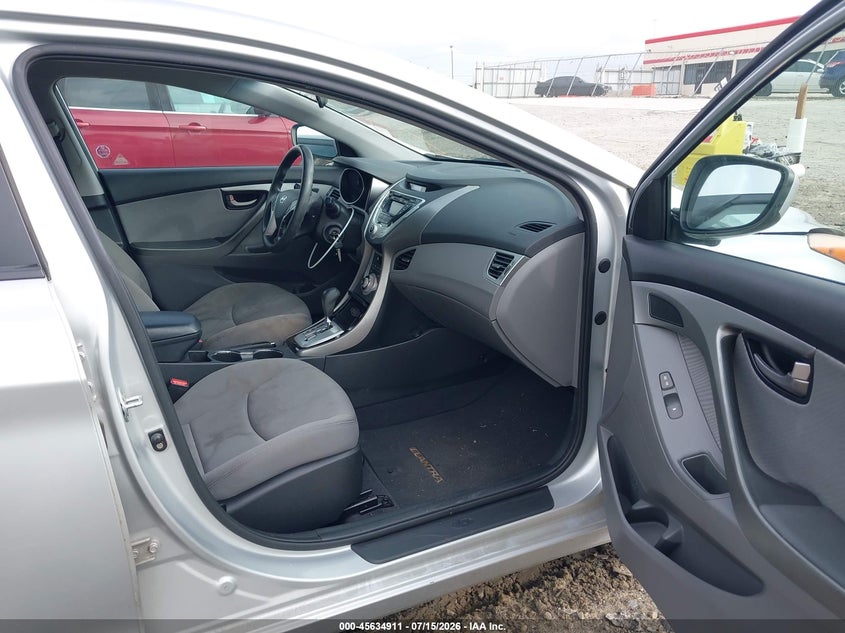 2012 Hyundai Elantra VIN KMHDH4AE8CU208082 IAAI salvage auction — REAR END, Clear (Georgia), sold $675 on 2026-07-23 (photo 5)