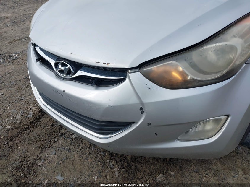 2012 Hyundai Elantra VIN KMHDH4AE8CU208082 IAAI salvage auction — REAR END, Clear (Georgia), sold $675 on 2026-07-23 (photo 6)