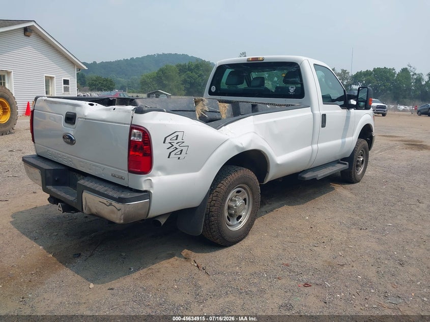 2013 Ford F250 VIN 1FTBF2B67DEA78031 IAAI salvage auction — STORM DAMAGE, Salvage (Ohio), sold $3,050 on 2026-07-23 (photo 4)