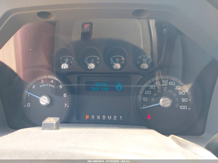 2013 Ford F250 VIN 1FTBF2B67DEA78031 IAAI salvage auction — STORM DAMAGE, Salvage (Ohio), sold $3,050 on 2026-07-23 (photo 7)