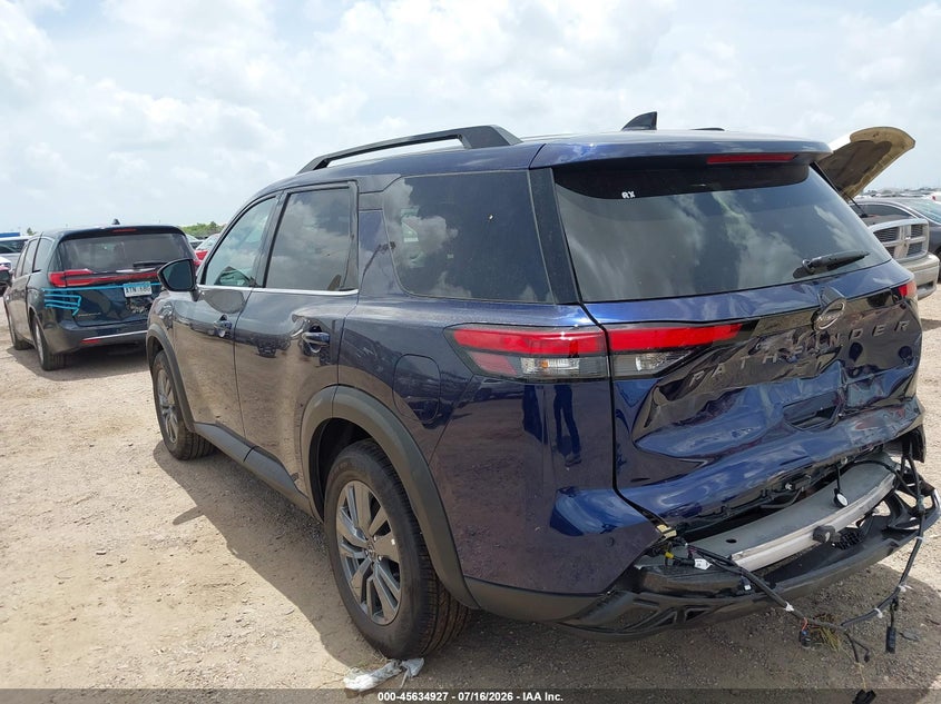 2026 Nissan Pathfinder VIN 5N1DR3BS0TC259433 IAAI salvage auction — REAR END, Enterprise Vehicles Clear Only (Texas), sold $10,500 on 2026-07-29 (photo 3)