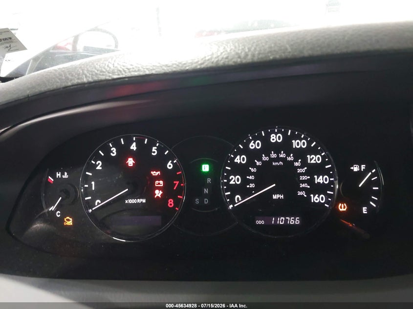 2007 Toyota Avalon VIN 4T1BK36B37U226013 IAAI salvage auction — FRONT & REAR, Clear (Virginia), sold $675 on 2026-08-05 (photo 7)