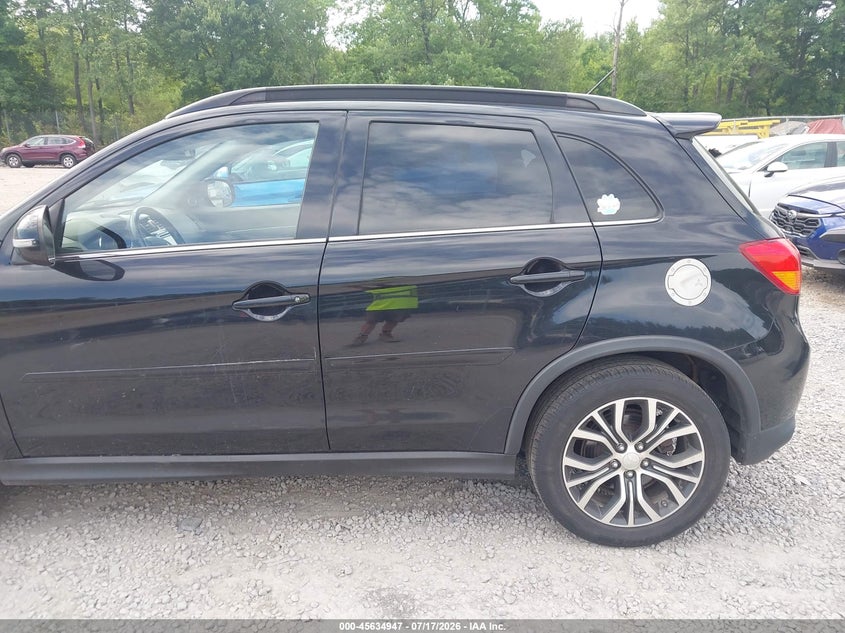 2016 Mitsubishi Outlander VIN JA4AR4AW1GZ057036 IAAI salvage auction — NORMAL WEAR, Clear (New York), sold $1,550 on 2026-07-28 (photo 6)