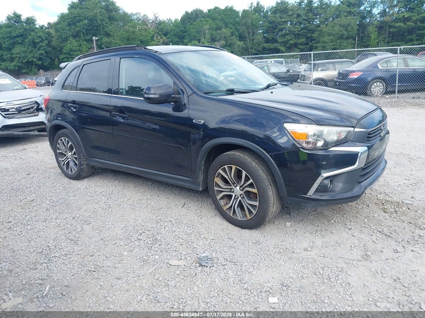2016 Mitsubishi Outlander VIN JA4AR4AW1GZ057036 IAAI salvage auction — NORMAL WEAR, Clear (New York), sold $1,550 on 2026-07-28 (photo 1)