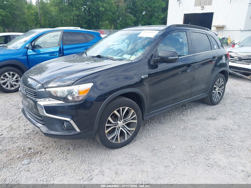 2016 Mitsubishi Outlander VIN JA4AR4AW1GZ057036 IAAI salvage auction — NORMAL WEAR, Clear (New York), sold $1,550 on 2026-07-28 (photo 2)