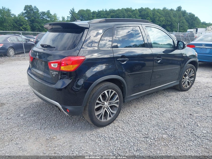 2016 Mitsubishi Outlander VIN JA4AR4AW1GZ057036 IAAI salvage auction — NORMAL WEAR, Clear (New York), sold $1,550 on 2026-07-28 (photo 4)
