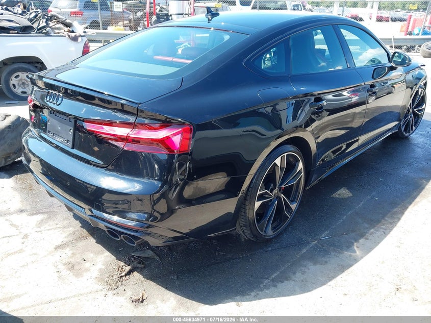 2023 Audi S5 VIN WAUB4CF51PA009566 IAAI salvage auction — FRONT END, Salvage (North Carolina), sold $25,300 on 2026-08-29 (photo 4)
