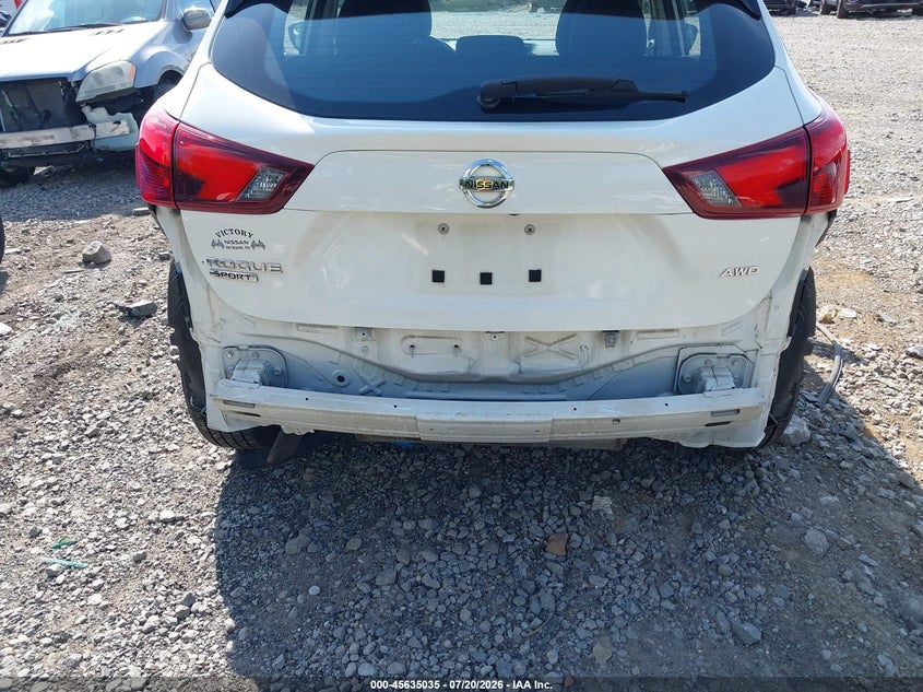 2017 Nissan Rogue VIN JN1BJ1CR9HW108117 IAAI salvage auction — REAR END, Salvage (Tennessee), sold $3,250 on 2026-07-30 (photo 6)