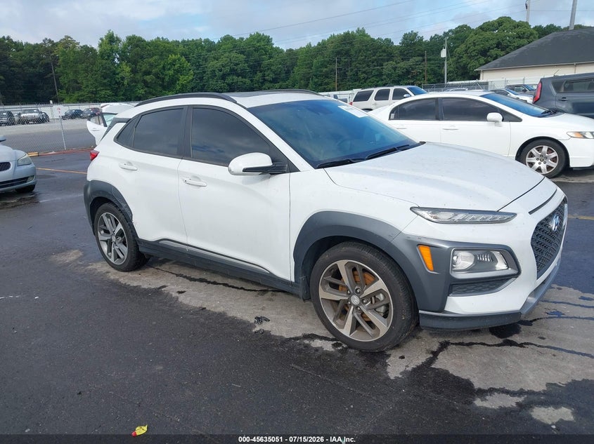 2019 Hyundai Kona VIN KM8K53A57KU250333 IAAI salvage auction — NORMAL WEAR, Salvage Title, sold $4,050 on 2026-07-22 (photo 1)