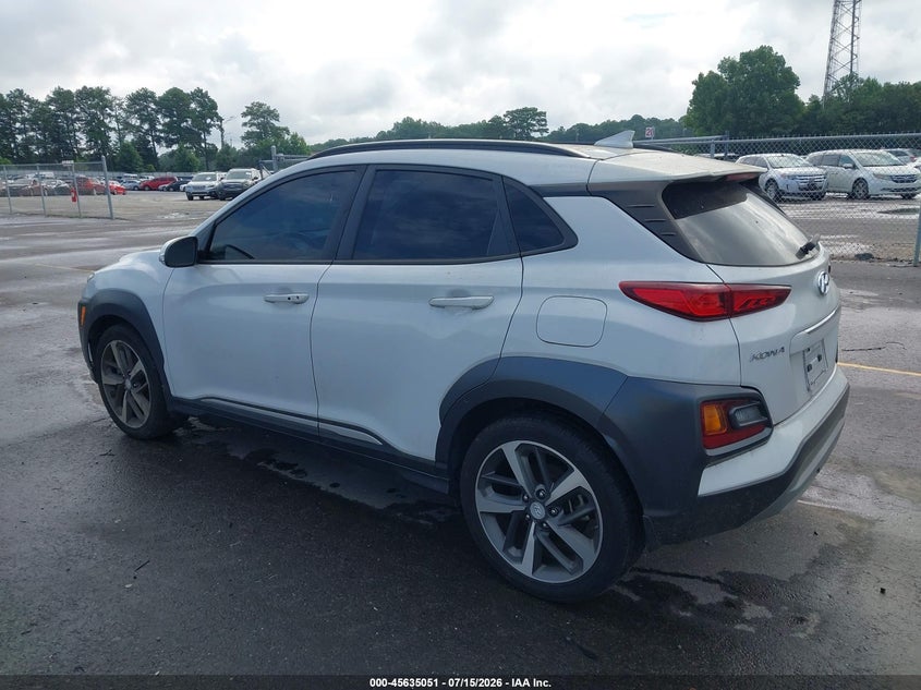 2019 Hyundai Kona VIN KM8K53A57KU250333 IAAI salvage auction — NORMAL WEAR, Salvage Title, sold $4,050 on 2026-07-22 (photo 3)