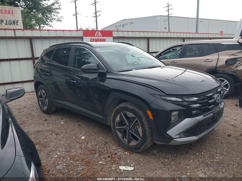 2025 Hyundai Tucson VIN 3KMJB3DE6SE023540 IAAI salvage auction — REAR END, Enterprise Vehicles Clear Only (Texas), sold $10,300 on 2026-07-22 (photo 1)
