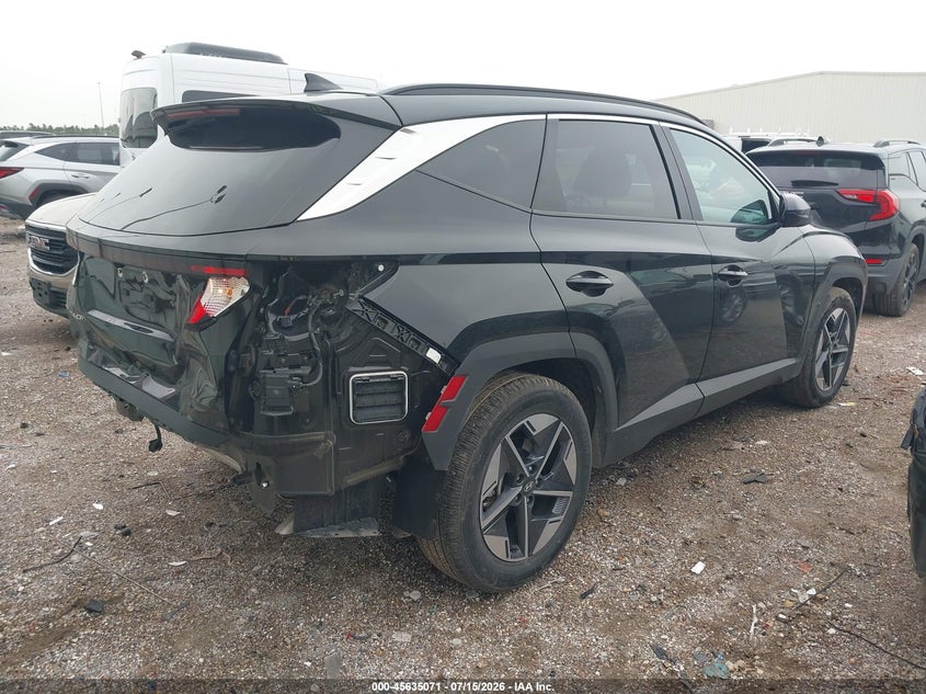 2025 Hyundai Tucson VIN 3KMJB3DE6SE023540 IAAI salvage auction — REAR END, Enterprise Vehicles Clear Only (Texas), sold $10,300 on 2026-07-22 (photo 4)