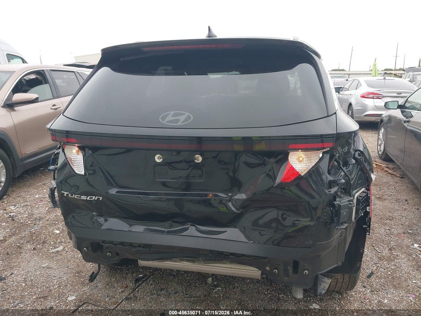 2025 Hyundai Tucson VIN 3KMJB3DE6SE023540 IAAI salvage auction — REAR END, Enterprise Vehicles Clear Only (Texas), sold $14,000 on 2026-07-23 (photo 6)