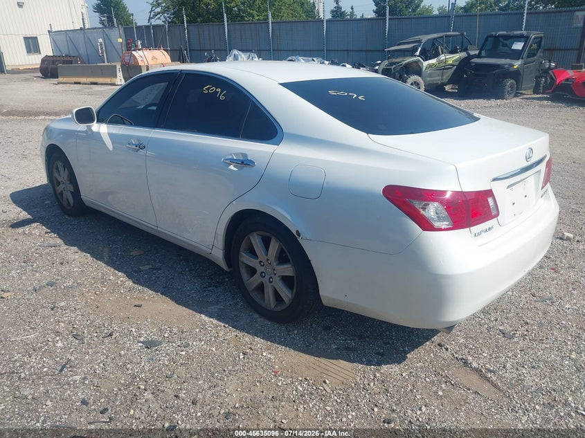 2008 Lexus Es 350 VIN JTHBJ46GX82264861 IAAI salvage auction — NORMAL WEAR, Clear (Illinois), sold $800 on 2026-07-29 (photo 3)