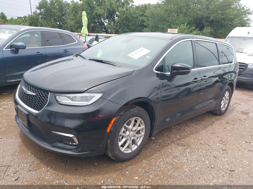 2026 Chrysler Pacifica VIN 2C4RC1BGXTR209660 IAAI salvage auction — ENGINE DAMAGE, Enterprise Vehicles Clear Only (Colorado), sold $18,000 on 2026-07-30 (photo 2)