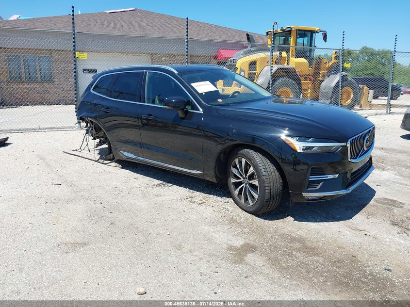 2023 Volvo Xc60 VIN YV4L12RN9P1391123 IAAI salvage auction — REAR END, Clear Claim Paid (Wisconsin), sold $6,100 on 2026-09-06 (photo 1)