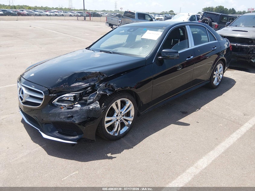 2016 Mercedes-benz E-klasse VIN WDDHF5KB9GB306602 IAAI salvage auction — FRONT END, Salvage Title, sold $3,350 on 2026-08-04 (photo 2)