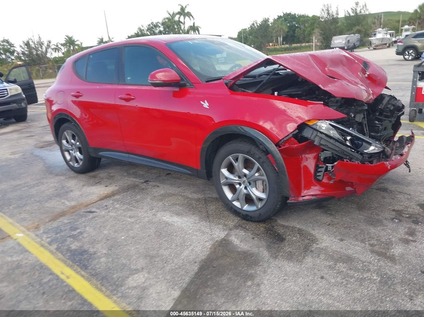 2024 Dodge Hornet VIN ZACPDFCW4R3A33720 IAAI salvage auction — FRONT END, Salvage Title, sold $1,325 on 2026-08-19 (photo 1)