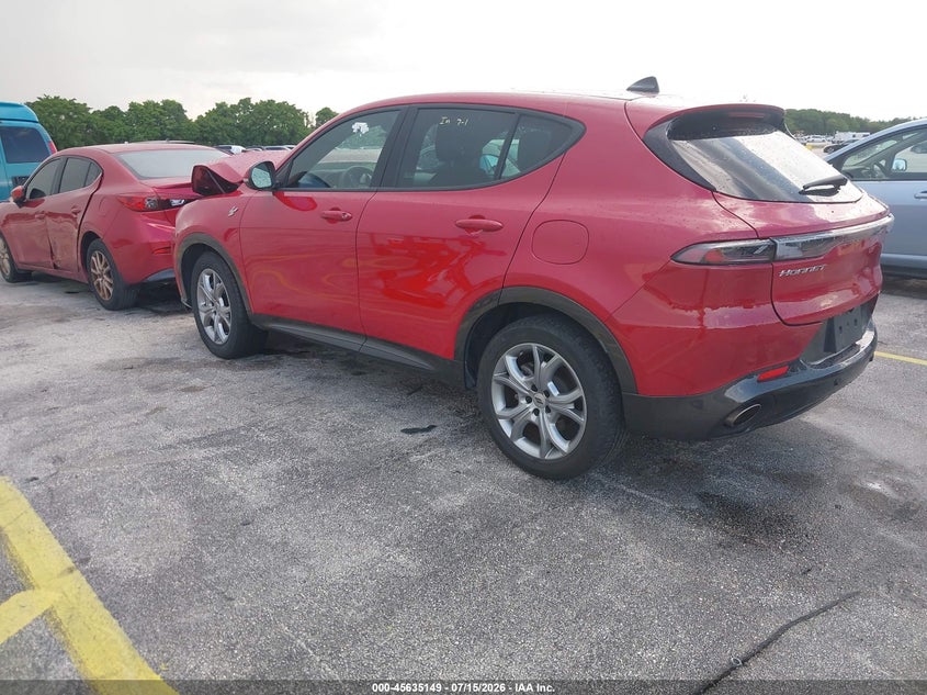2024 Dodge Hornet VIN ZACPDFCW4R3A33720 IAAI salvage auction — FRONT END, Salvage Title, sold $1,325 on 2026-08-19 (photo 3)