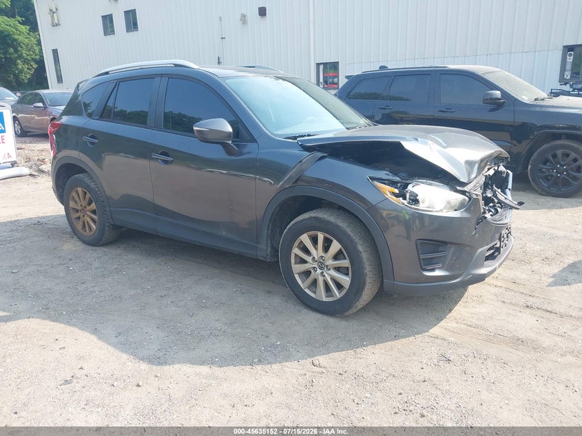2016 Mazda Cx-5 VIN JM3KE2BEXG0610925 IAAI salvage auction — FRONT END, Salvage (Vermont), sold $2,200 on 2026-09-04 (photo 1)