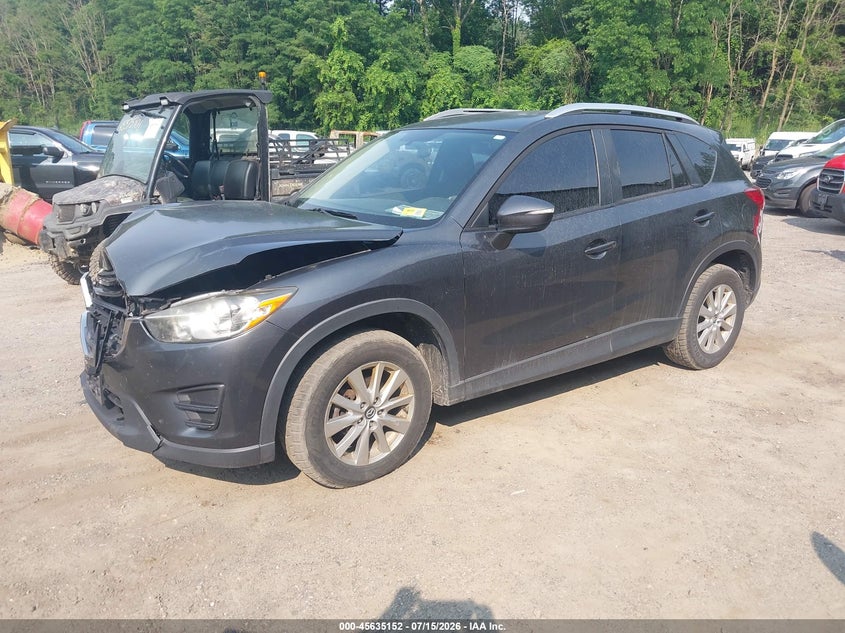 2016 Mazda Cx-5 VIN JM3KE2BEXG0610925 IAAI salvage auction — FRONT END, Salvage (Vermont), sold $2,200 on 2026-09-04 (photo 2)