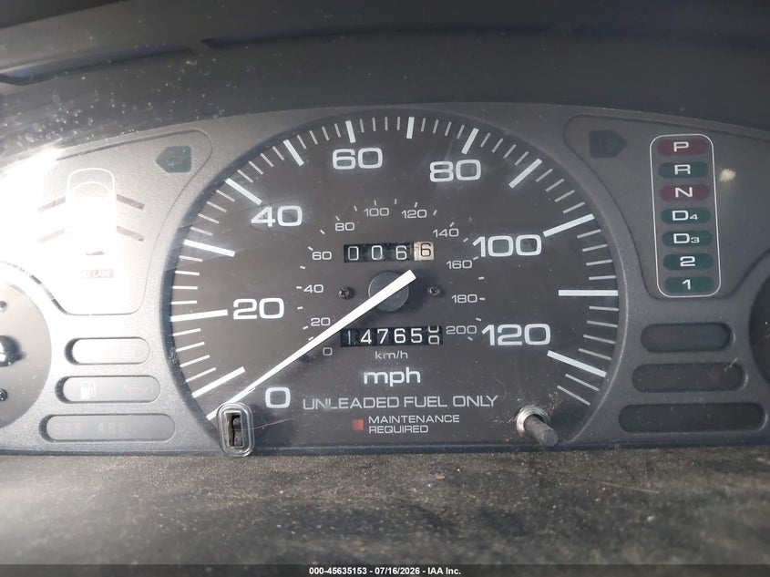 1995 Honda Odyssey VIN JHMRA1849SC027697 IAAI salvage auction — NORMAL WEAR, Clear (Florida), sold $300 on 2026-07-23 (photo 7)