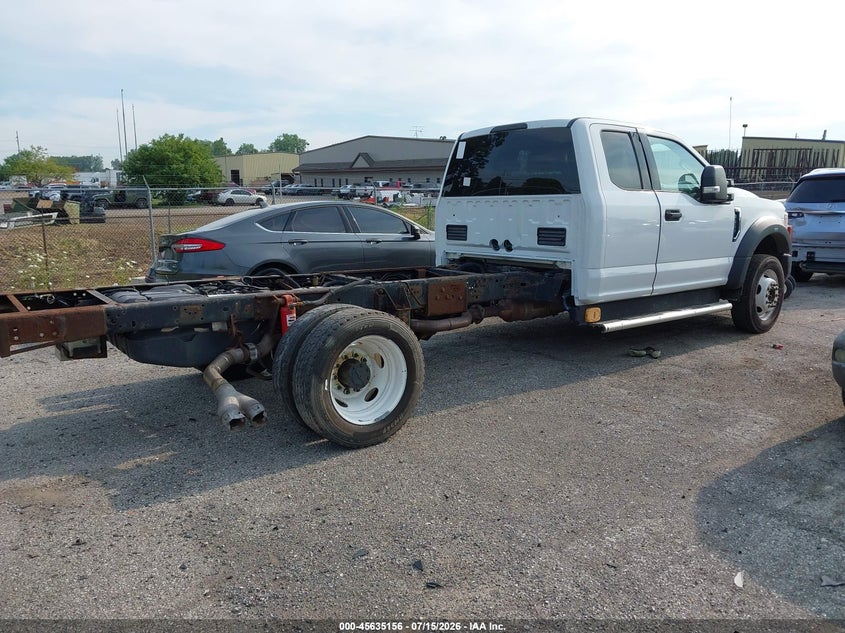2017 Ford F-550 super duty VIN 1FD0X5HT5HEB54396 IAAI salvage auction — UNKNOWN, Clear (Michigan), sold $4,400 on 2026-07-19 (photo 4)