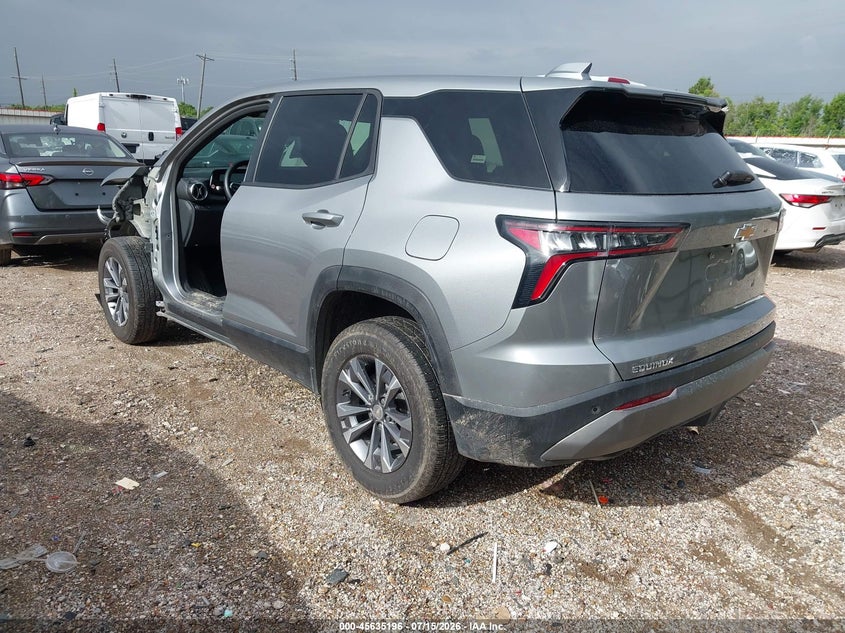 2026 Chevrolet Equinox VIN 3GNAXHEG3TL269290 IAAI salvage auction — SIDE, Enterprise Vehicles Clear Only (New Mexico), sold $14,500 on 2026-07-30 (photo 3)