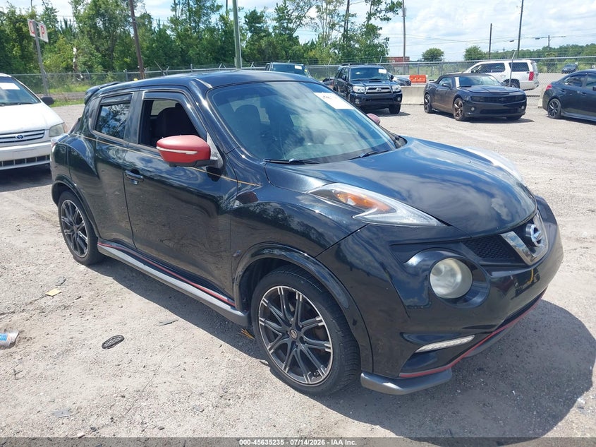 2015 Nissan Juke VIN JN8AF5MV0FT562191 IAAI salvage auction — NORMAL WEAR, Clear (Florida), sold $1,200 on 2026-07-28 (photo 1)