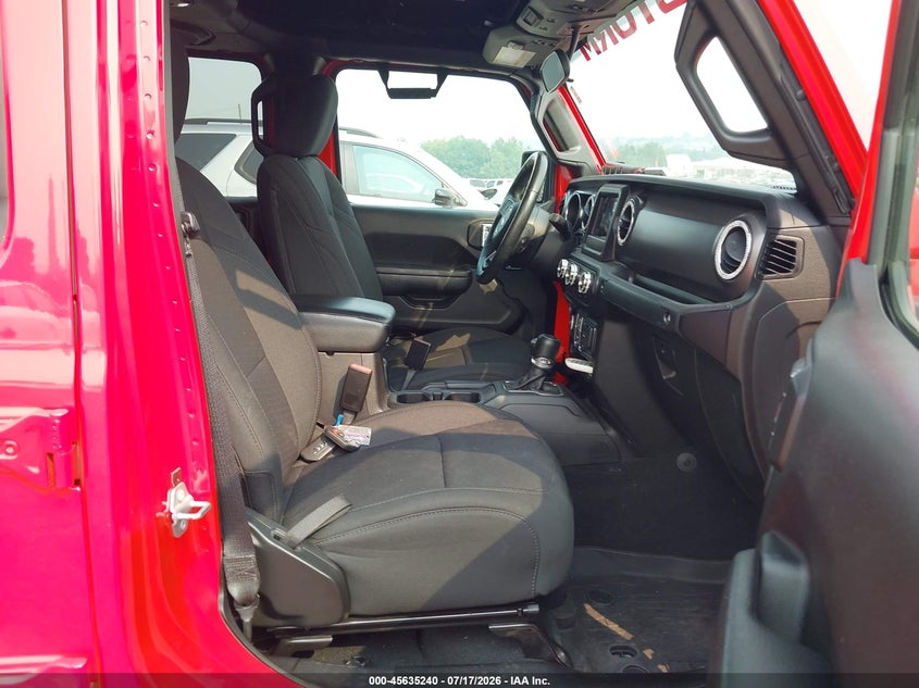 2022 Jeep Gladiator VIN 1C6HJTAG5NL135131 IAAI salvage auction — REAR END, Salvage (Pennsylvania), sold $12,500 on 2026-07-31 (photo 5)