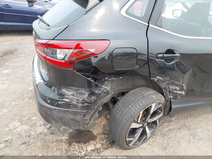 2022 Nissan Rogue VIN JN1BJ1CW8NW496877 IAAI salvage auction — RIGHT REAR, Salvage (Pennsylvania), sold $7,700 on 2026-07-31 (photo 6)