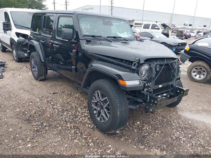 2026 Jeep Wrangler / VIN 1C4PJXEN7TW210783 IAAI salvage auction — FRONT END, Salvage Title, sold $18,925 on 2026-07-30 (photo 1)