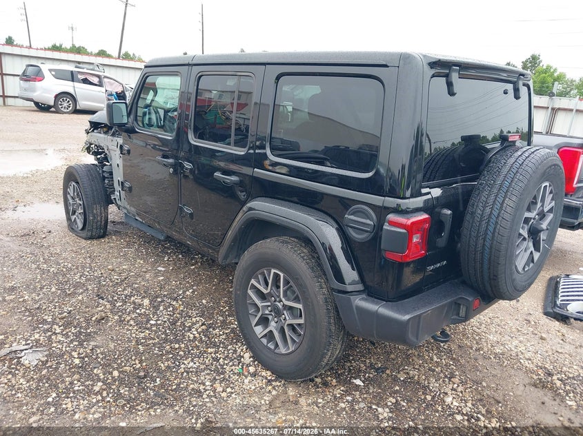 2026 Jeep Wrangler / VIN 1C4PJXEN7TW210783 IAAI salvage auction — FRONT END, Salvage Title, sold $18,925 on 2026-07-30 (photo 3)