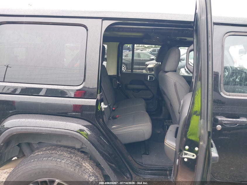 2026 Jeep Wrangler / VIN 1C4PJXEN7TW210783 IAAI salvage auction — FRONT END, Salvage Title, sold $18,925 on 2026-07-30 (photo 8)