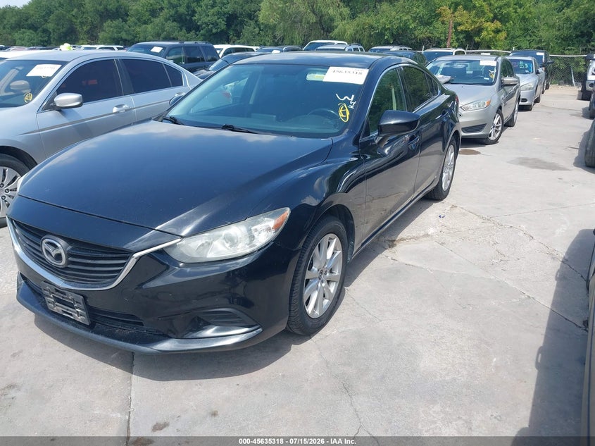2016 Mazda 6 VIN JM1GJ1U59G1451049 IAAI salvage auction — NORMAL WEAR, Original (Texas), sold $25 on 2026-07-29 (photo 2)